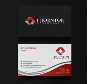 Business Card Design by INDIAN_Ashok for Thornton & Associates, LLC | Design: #12380614