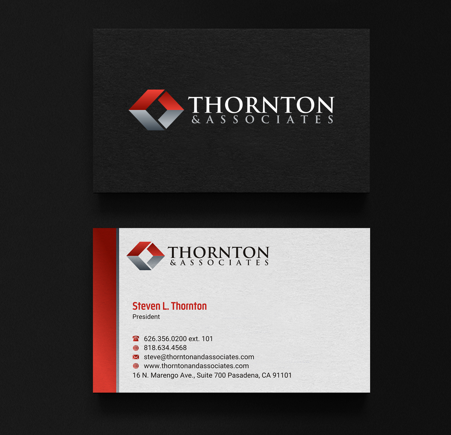 Visitenkarten-Design von INDIAN_Ashok für Thornton & Associates, LLC | Design #12380618