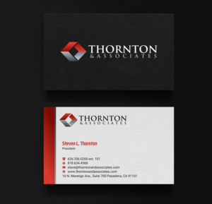 Business Card Design by INDIAN_Ashok for Thornton & Associates, LLC | Design: #12380618