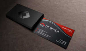 Business Card Design by INDIAN_Ashok for Thornton & Associates, LLC | Design: #12380622
