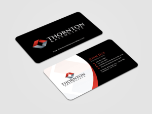 Business Card Design by alvinfadoil for Thornton & Associates, LLC | Design: #12326213
