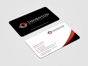 Business Card Design by alvinfadoil for Thornton & Associates, LLC | Design: #12326235