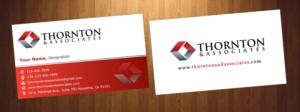 Business Card Design by HarmiDesigning for Thornton & Associates, LLC | Design: #12334966