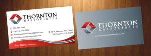 Business Card Design by HarmiDesigning for Thornton & Associates, LLC | Design: #12344483