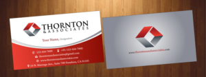 Business Card Design by HarmiDesigning for Thornton & Associates, LLC | Design: #12344487