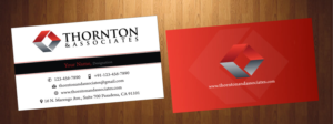 Business Card Design by HarmiDesigning for Thornton & Associates, LLC | Design: #12344506