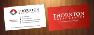 Business Card Design by HarmiDesigning for Thornton & Associates, LLC | Design: #12344525