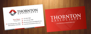 Business Card Design by HarmiDesigning for Thornton & Associates, LLC | Design: #12344532