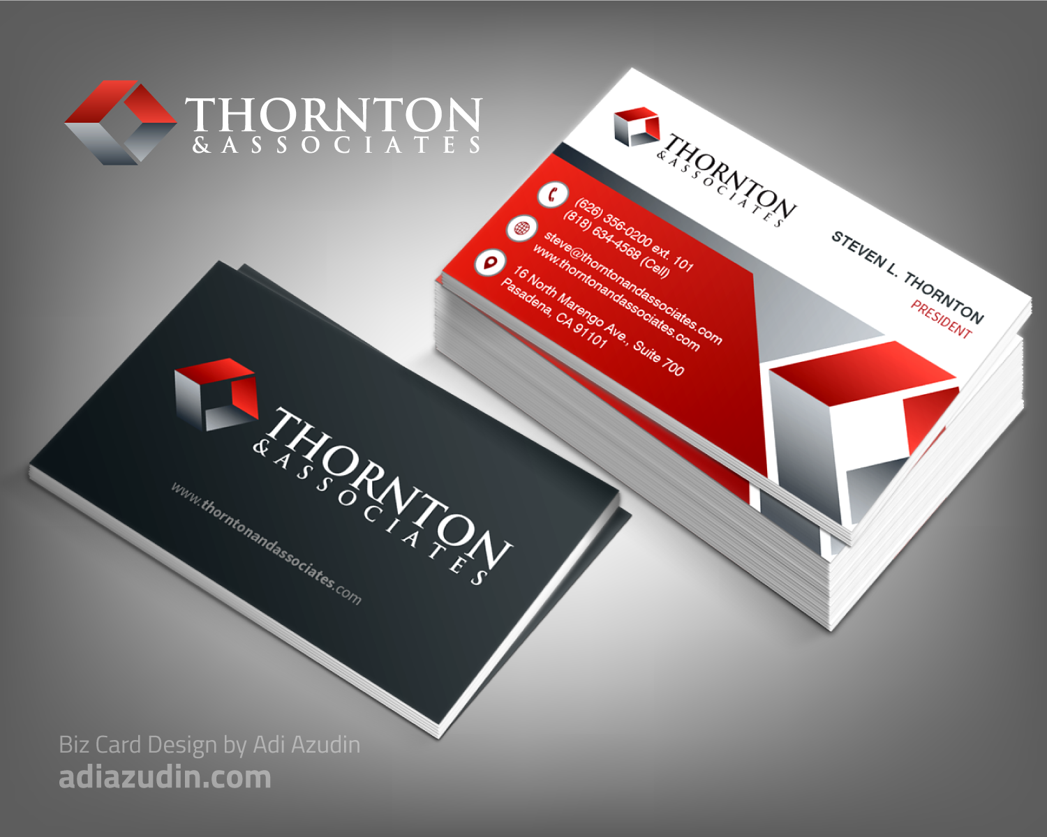 Business Card Design by adiazudin for Thornton & Associates, LLC | Design #12331166