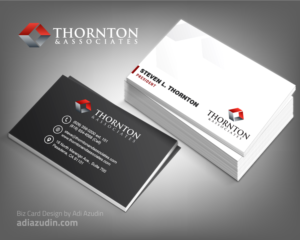 Business Card Design by adiazudin for Thornton & Associates, LLC | Design: #12331829
