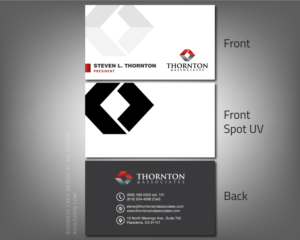 Business Card Design by adiazudin for Thornton & Associates, LLC | Design: #12331866