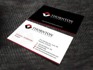 Business Card Design by SKYdesign for Thornton & Associates, LLC | Design: #12343628