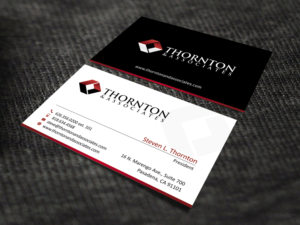 Business Card Design by SKYdesign for Thornton & Associates, LLC | Design: #12343630