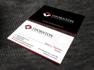 Business Card Design by SKYdesign for Thornton & Associates, LLC | Design: #12359849