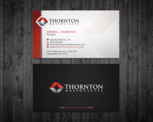 Business Card Design by WebixBD for Thornton & Associates, LLC | Design: #12340805