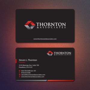 Business Card Design by Dezero for Thornton & Associates, LLC | Design: #12327169