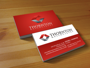 Business Card Design by Creations Box 2015 for Thornton & Associates, LLC | Design: #12354372