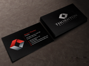 Business Card Design by Creations Box 2015 for Thornton & Associates, LLC | Design: #12354376
