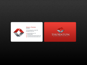 Business Card Design by Creations Box 2015 for Thornton & Associates, LLC | Design: #12354377