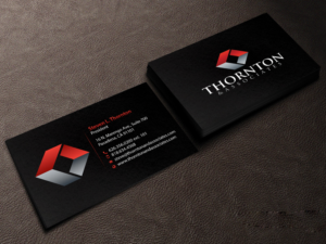 Business Card Design by Creations Box 2015 for Thornton & Associates, LLC | Design: #12354379