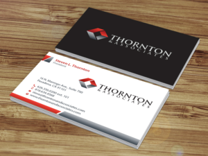 Business Card Design by Creations Box 2015 for Thornton & Associates, LLC | Design: #12354384