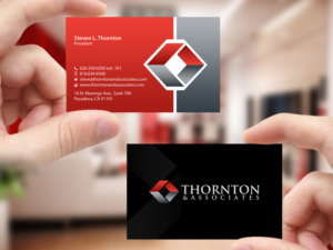 Business Card Design by Creations Box 2015 for Thornton & Associates, LLC | Design: #12354385