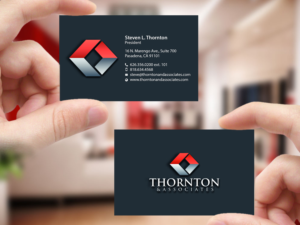 Business Card Design by Creations Box 2015 for Thornton & Associates, LLC | Design: #12354388