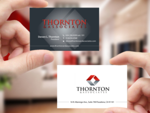 Business Card Design by Creations Box 2015 for Thornton & Associates, LLC | Design: #12354389