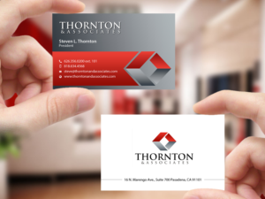 Business Card Design by Creations Box 2015 for Thornton & Associates, LLC | Design: #12354390