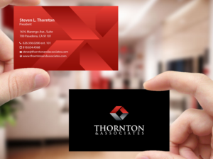 Business Card Design by Creations Box 2015 for Thornton & Associates, LLC | Design: #12354394