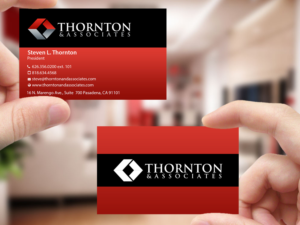 Business Card Design by Creations Box 2015 for Thornton & Associates, LLC | Design: #12354400