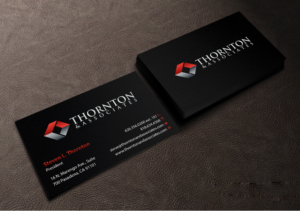 Business Card Design by Creations Box 2015 for Thornton & Associates, LLC | Design: #12354402