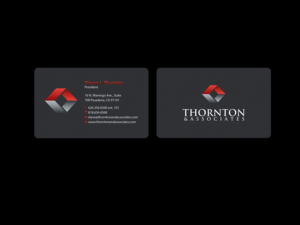 Business Card Design by Creations Box 2015 for Thornton & Associates, LLC | Design: #12354405