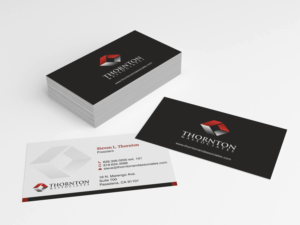 Business Card Design by HYPdesign for Thornton & Associates, LLC | Design: #12341547