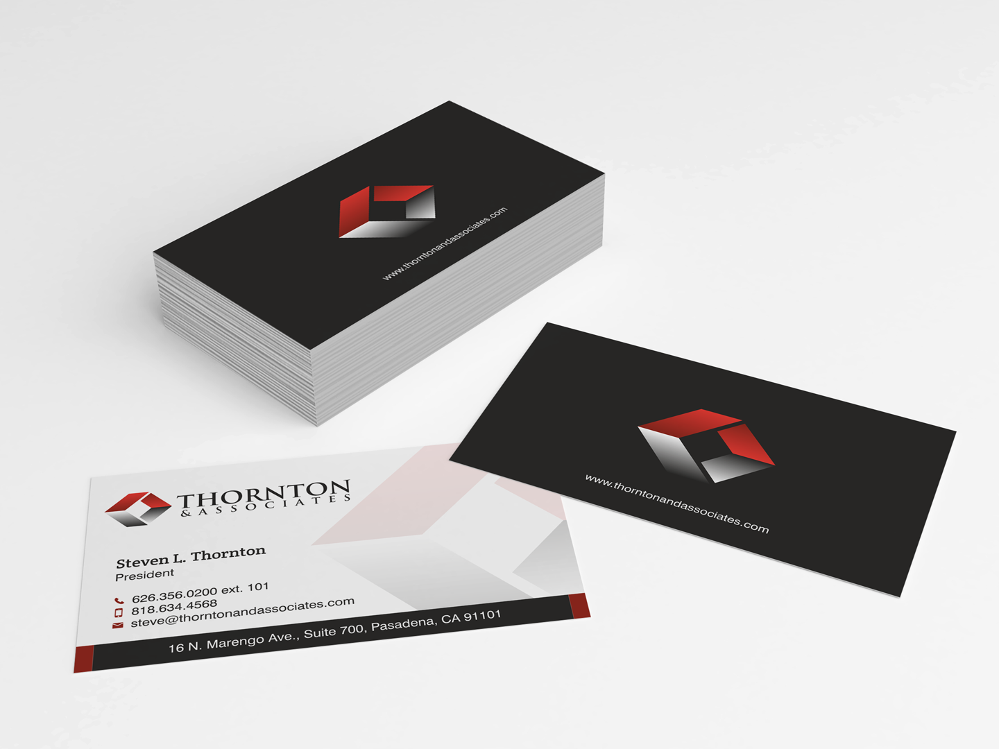 Business Card Design by HYPdesign for Thornton & Associates, LLC | Design #12341548