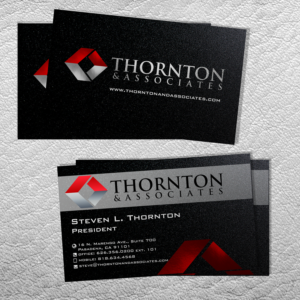 Business Card Design by elveneclipse for Thornton & Associates, LLC | Design: #12333861