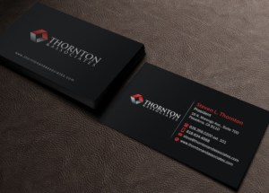 Business Card Design by Brand aid for Thornton & Associates, LLC | Design #12353633