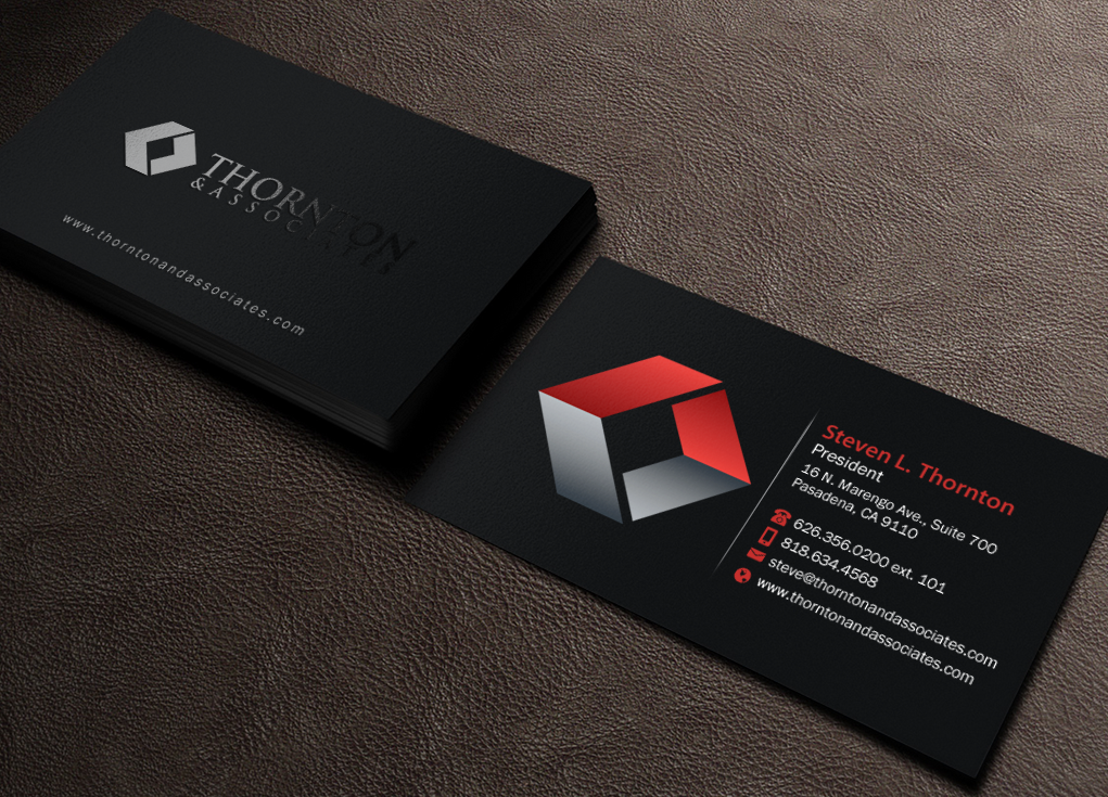 Business Card Design by Brand aid for Thornton & Associates, LLC | Design #12353673