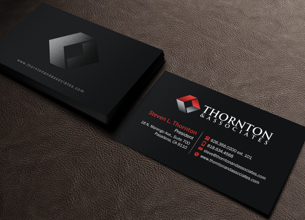 Business Card Design by Brand aid for Thornton & Associates, LLC | Design #12353678