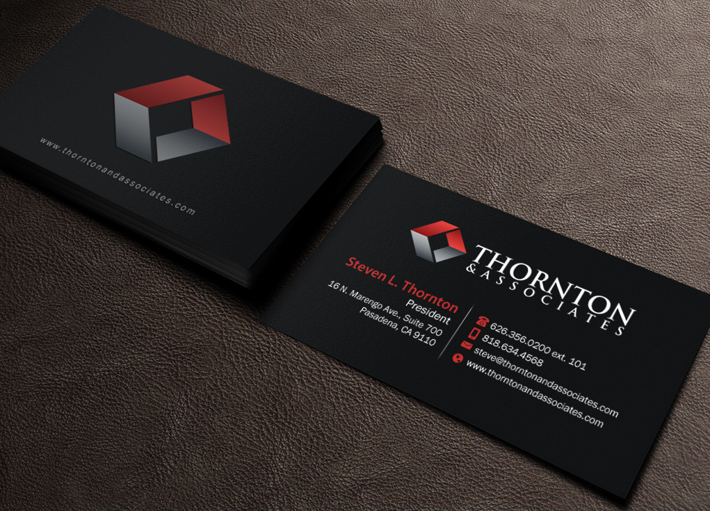 Business Card Design by Brand aid for Thornton & Associates, LLC | Design #12353679