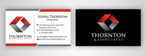 Business Card Design by Black Machine Grafx for Thornton & Associates, LLC | Design: #12347486