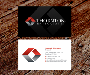 Business Card Design by SS_Designs for Thornton & Associates, LLC | Design: #12388737