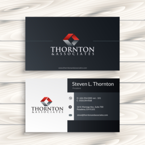 Business Card Design by designerdhyani for Thornton & Associates, LLC | Design: #12329687