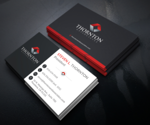 Business Card Design by Graphic Flame for Thornton & Associates, LLC | Design: #12331742