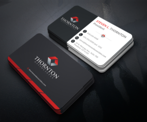 Business Card Design by Graphic Flame for Thornton & Associates, LLC | Design: #12331743
