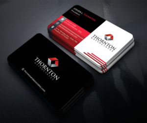 Business Card Design by Graphic Flame for Thornton & Associates, LLC | Design: #12331790