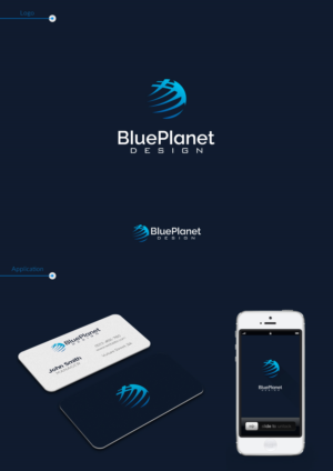 Blue Planet Design | Logo Design by JohnM.