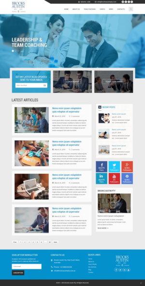 Web Design by pb for this project | Design: #12332250