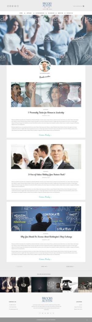 Web Design by pb for this project | Design: #12352283