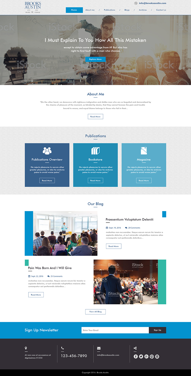 Web Design by Ved Web Services for this project | Design #12333701